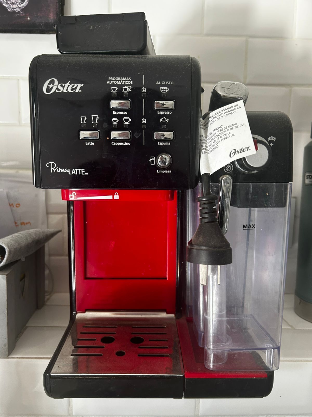 CAFETERA OSTER PRIMA LATTE